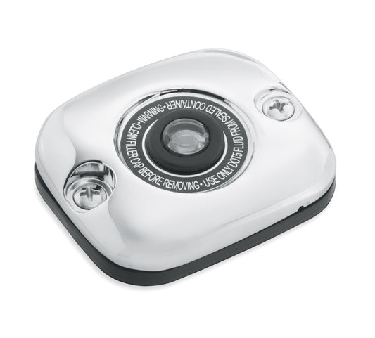 Harley-Davidson Front Brake Master Cylinder Cover-Chrome