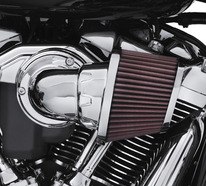 Harley-Davidson Screamin’ Eagle High-Flo K&N Air Filter Element- Chrome