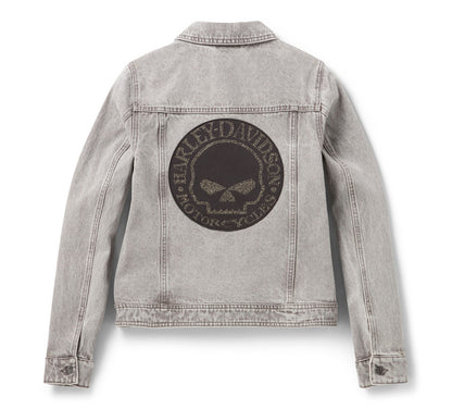 Women's Harley-Davidson Willie G Bling Denim Jacket