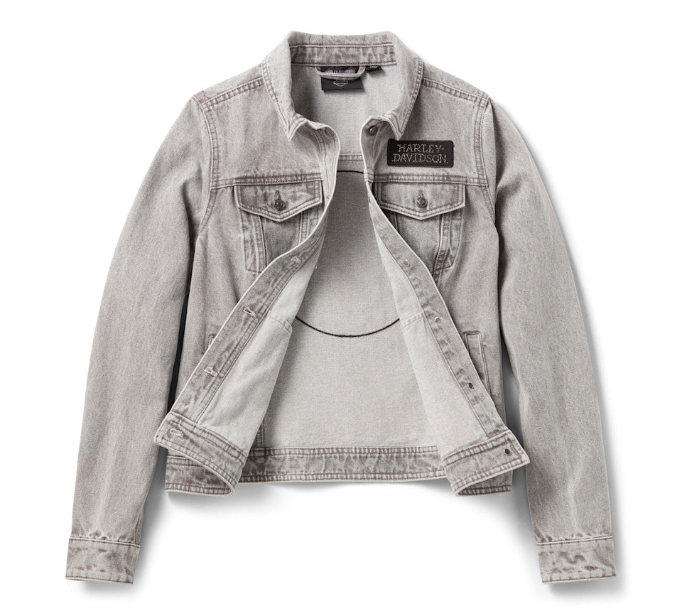 Women's Harley-Davidson Willie G Bling Denim Jacket