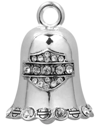 Harley-Davidson White Crystal B&S Ride Bell