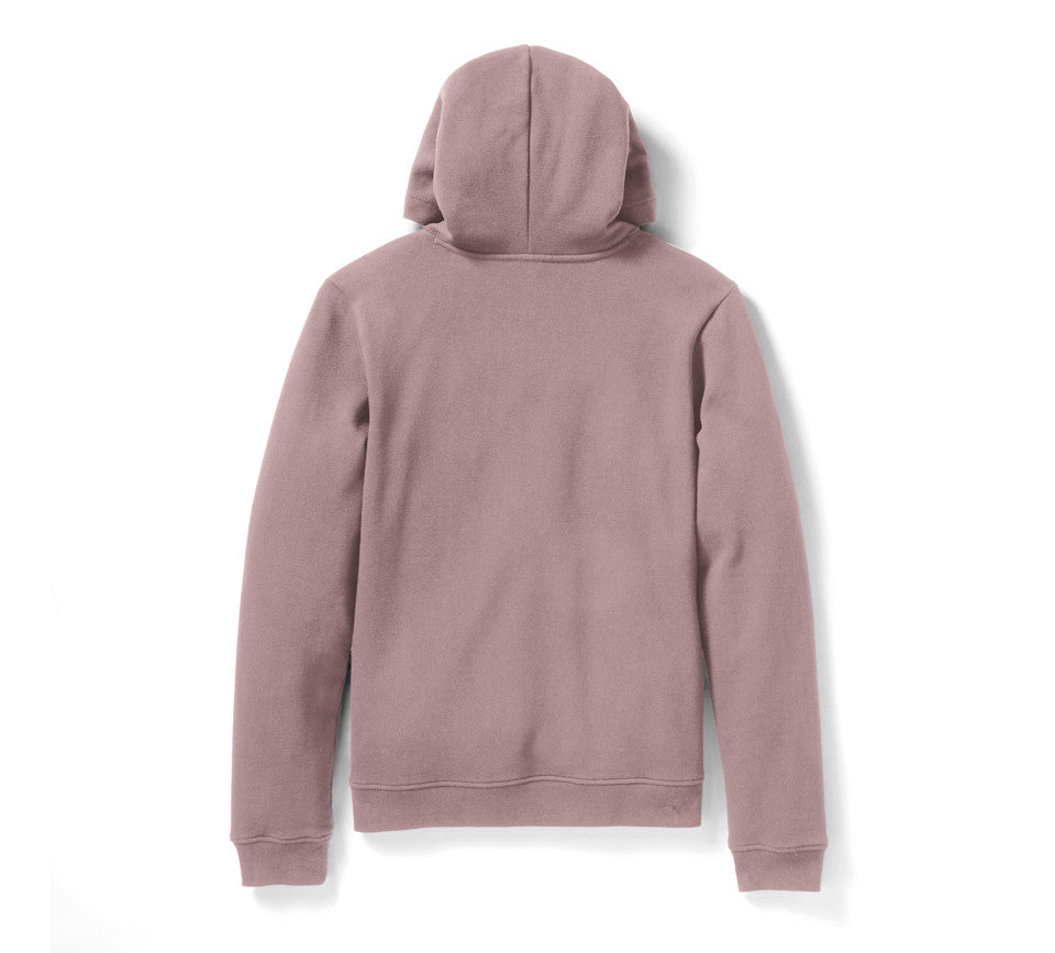 Women's Harley-Davidson Standard Bar & Shield Pullover Hoodie - Dusty Pink
