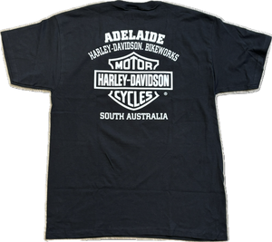 Adelaide Harley-Davidson Globe Tee