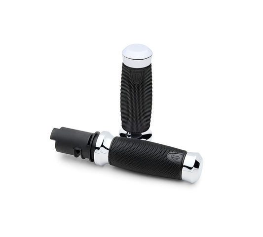Harley-Davidson Get A Grip Hand Grips-Chrome, Magnum