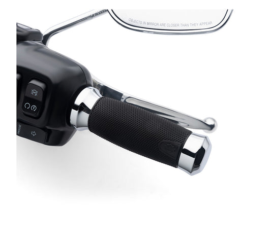 Harley-Davidson Get A Grip Hand Grips-Chrome, Magnum