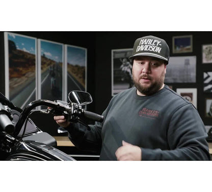 Harley-Davidson Get A Grip Hand Grips-Chrome, Magnum