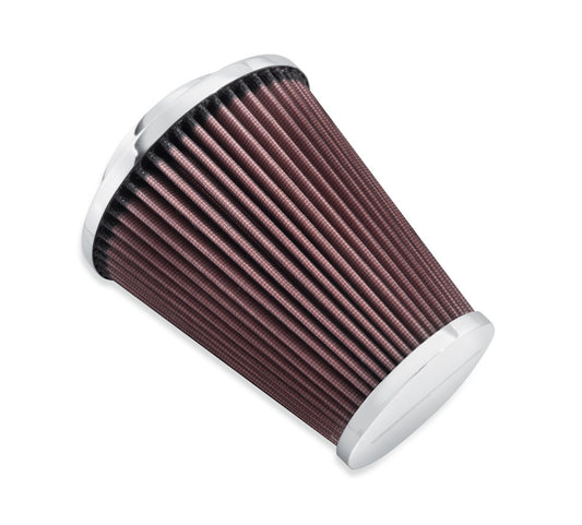 Harley-Davidson Screamin' Eagle High-Flow K&N Air Filter Element- Heavy Breather (Touring-Chrome)