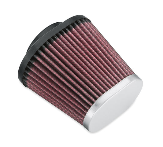Harley-Davidson Screamin' Eagle High-Flow K&N Air Filter Element- Heavy Breather Elite (Chrome)