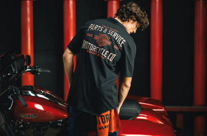 Harley-Davidson Men's Parts & Service Jersey Button-Up Shirt