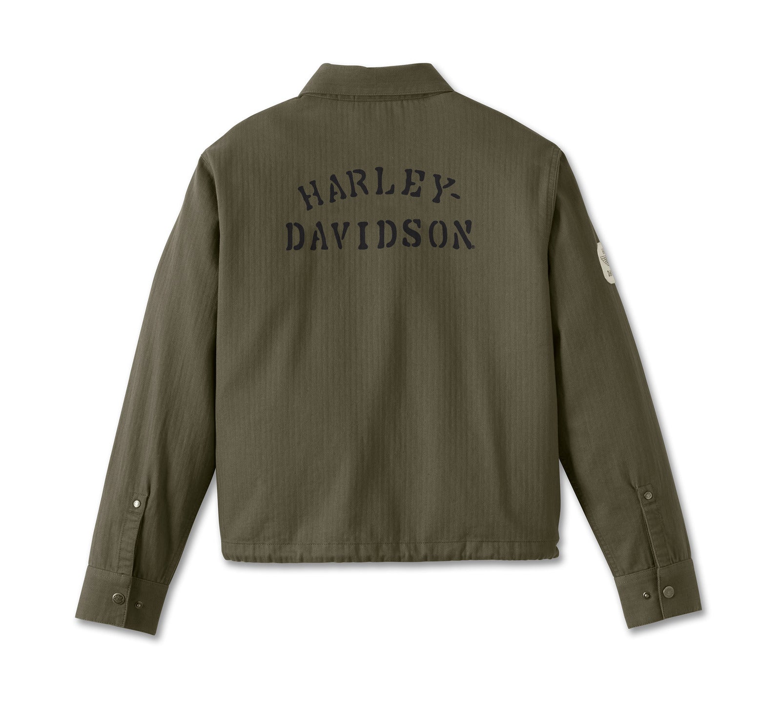 Women's Harley-Davidson Khahki Twill Division Anorak