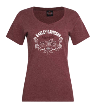 Adelaide Harley-Davidson Women's Bloom Tee