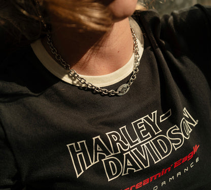 Women's Harley-Davidson Screamin' Eagle Drop H Ringer Tee