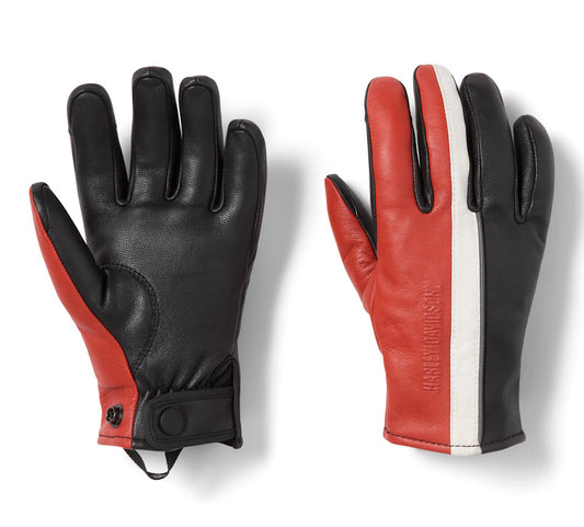 Harley-Davidson Women's Trenton Leather Riding Gloves