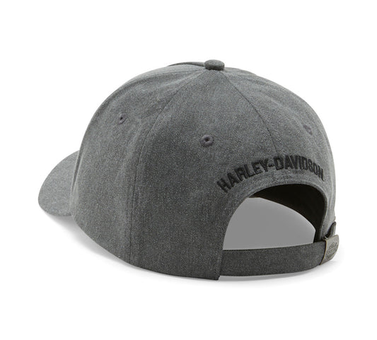 Harley-Davidson Live By It Switchback Adjustable Cap - Harley Black