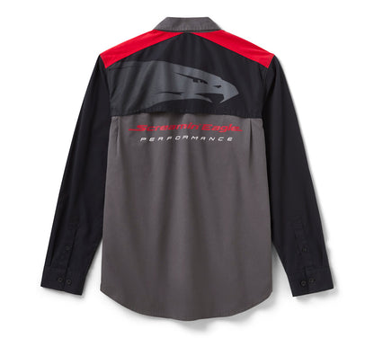 Harley-Davidson Men's Screamin' Eagle Long Sleeve Vented Mechanics Shirt