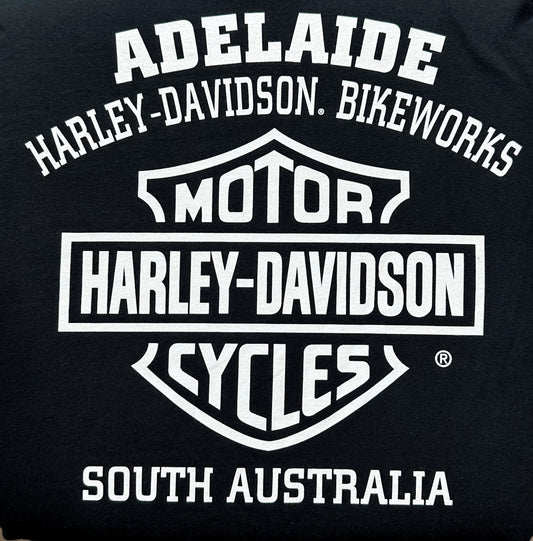 Adelaide Harley-Davidson B&S Outline Long Sleeve Tee