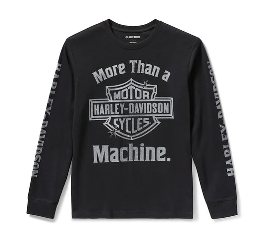 Harley-Davidson Mens More Than a Machine Long Sleeve Tee