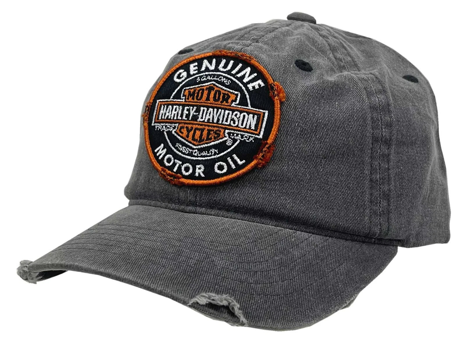 Adelaide Harley-Davidson Bike Works Distressed Motor Oil Adjustable Cap