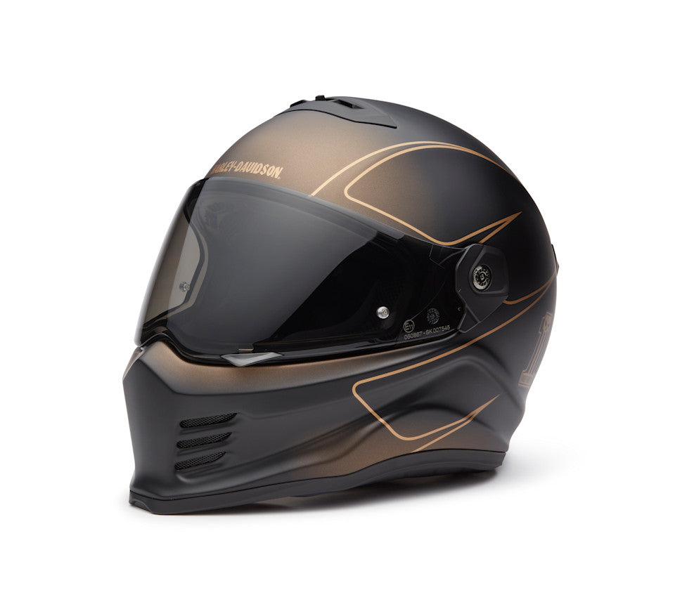 Harley-Davidson Willie G Dark Custom Division X15 Full Face Helmet