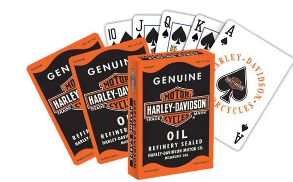 Harley-Davidson Genuine Oil Can Playing Cards