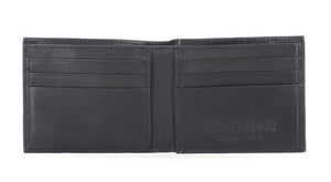 Harley-Davidson Leather Wallet - B&S Embossed, White Stitching