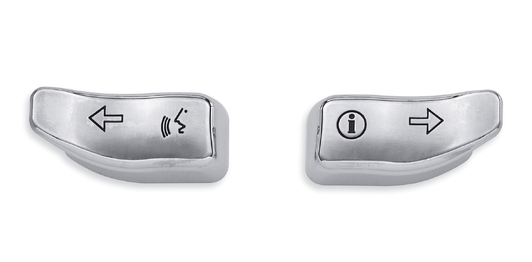 Harley-Davidson Turn Signal Extension Caps - Chrome