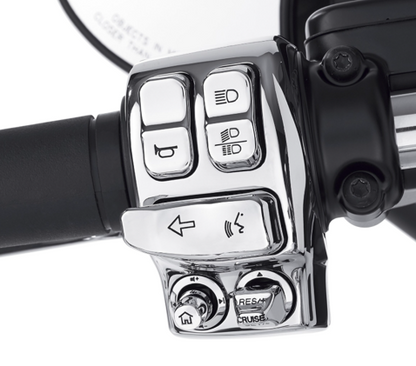 Harley-Davidson Turn Signal Extension Caps - Chrome