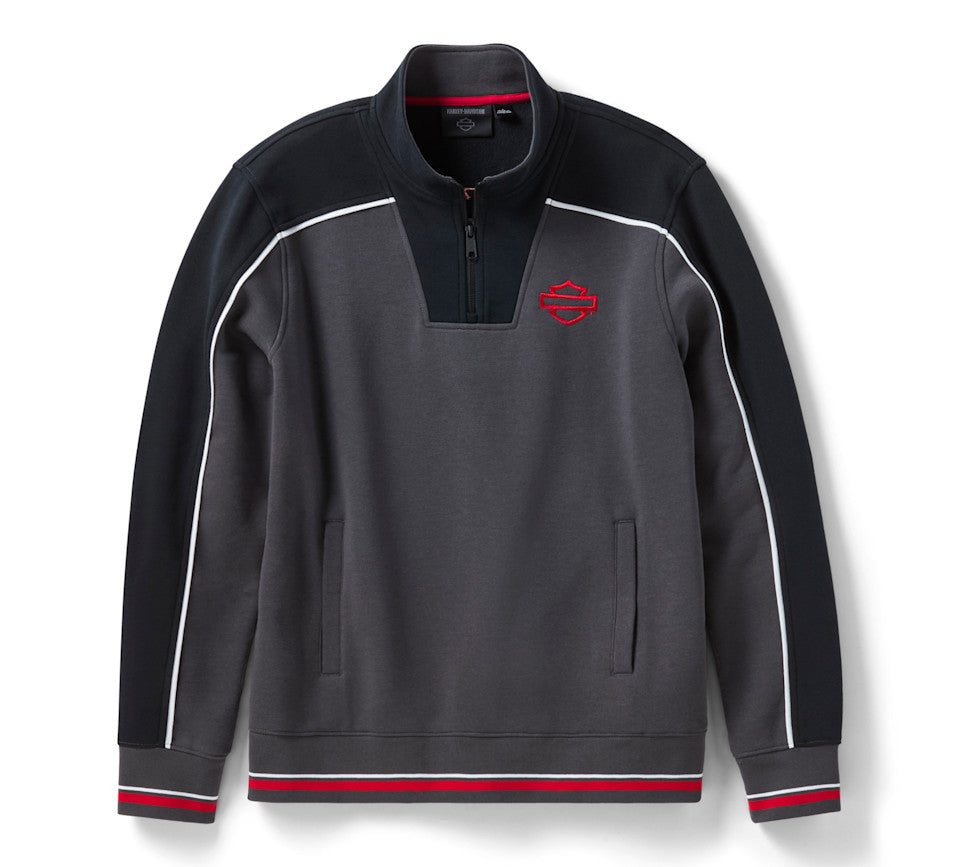 Harley-Davidson Men's Screamin' Eagle 1/4 Zip Fleece Pullover