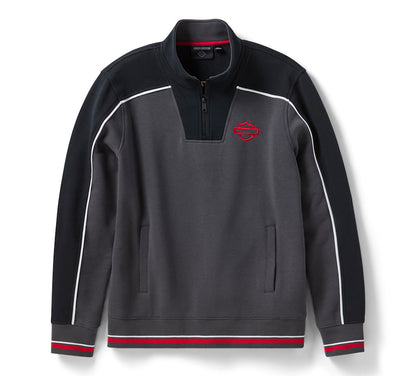 Harley-Davidson Men's Screamin' Eagle 1/4 Zip Fleece Pullover