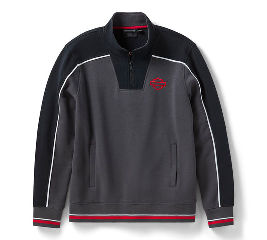 Harley-Davidson Men's Screamin' Eagle 1/4 Zip Fleece Pullover