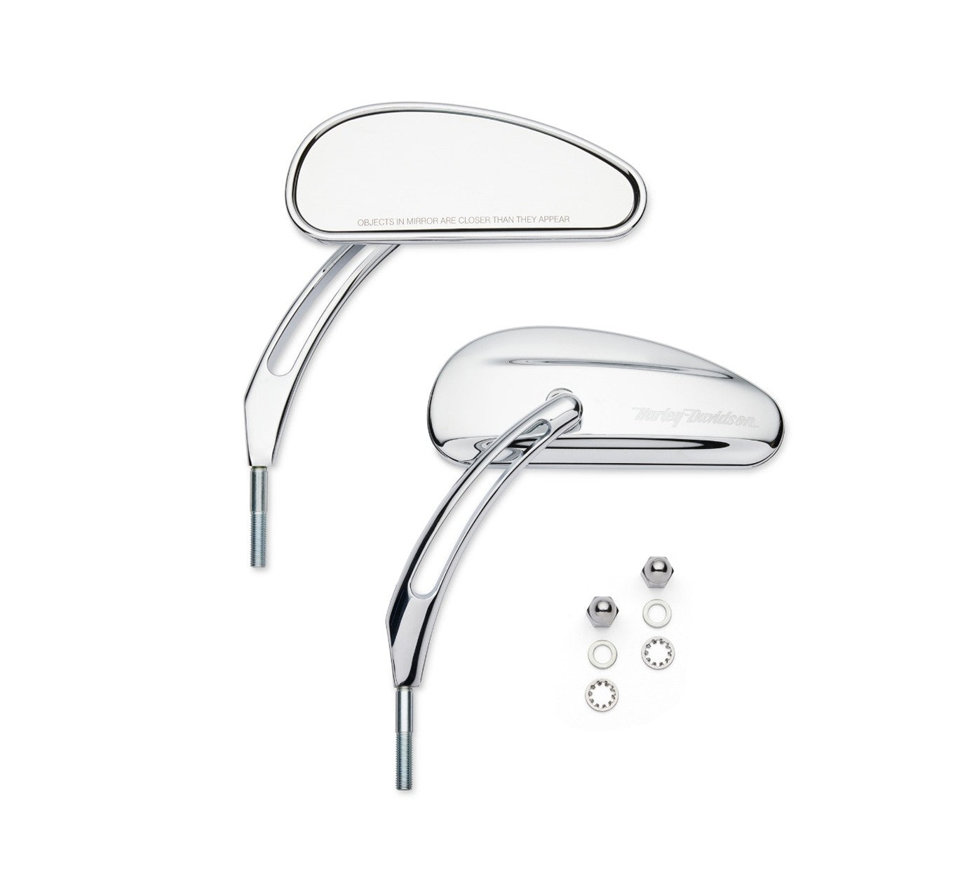Harley-Davidson Slotted Stem Profile Custom Mirrors