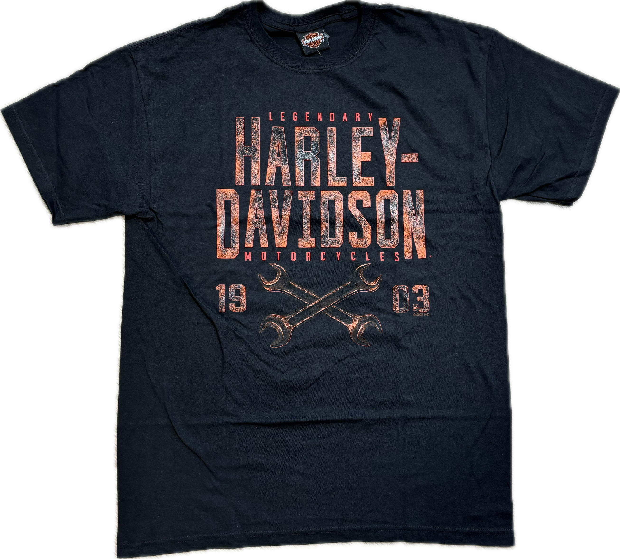 Adelaide Harley-Davidson Rusted Spanner Tee