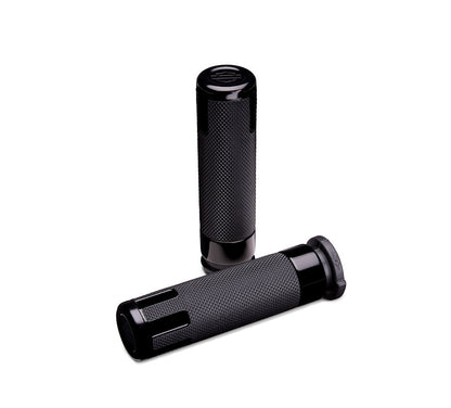 Harley-Davidson Switchback Collection Hand Grips-Black Anodized