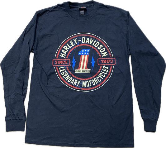 Adelaide Harley-Davidson L/S Strike Tee