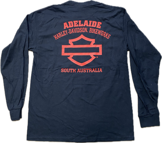 Adelaide Harley-Davidson L/S Strike Tee