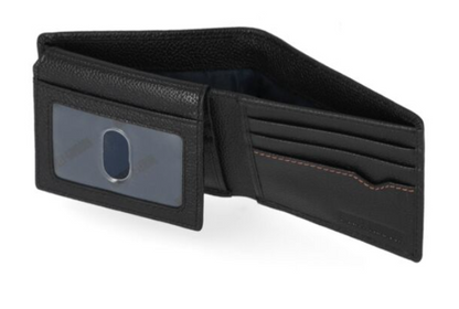 Harley-Davidson Leather Wallet - B&S Bifold with Passcase