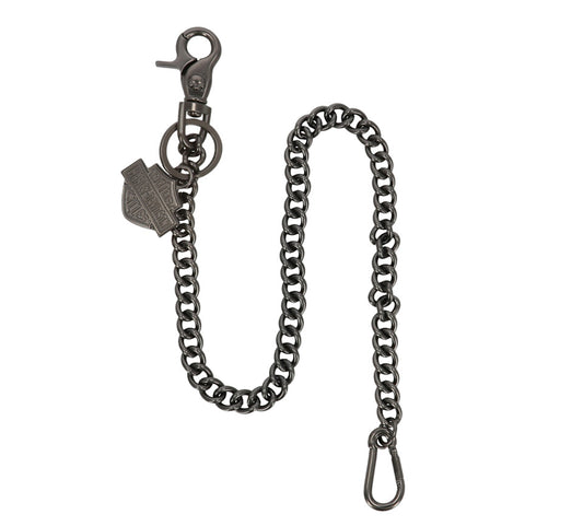 Harley-Davidson Bar & Shield Wallet Chain- Gunmetal