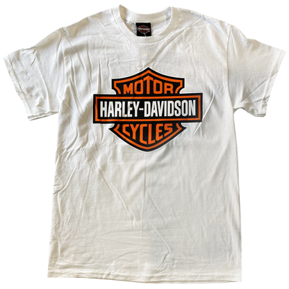 Adelaide Harley-Davidson B&S Tee - White