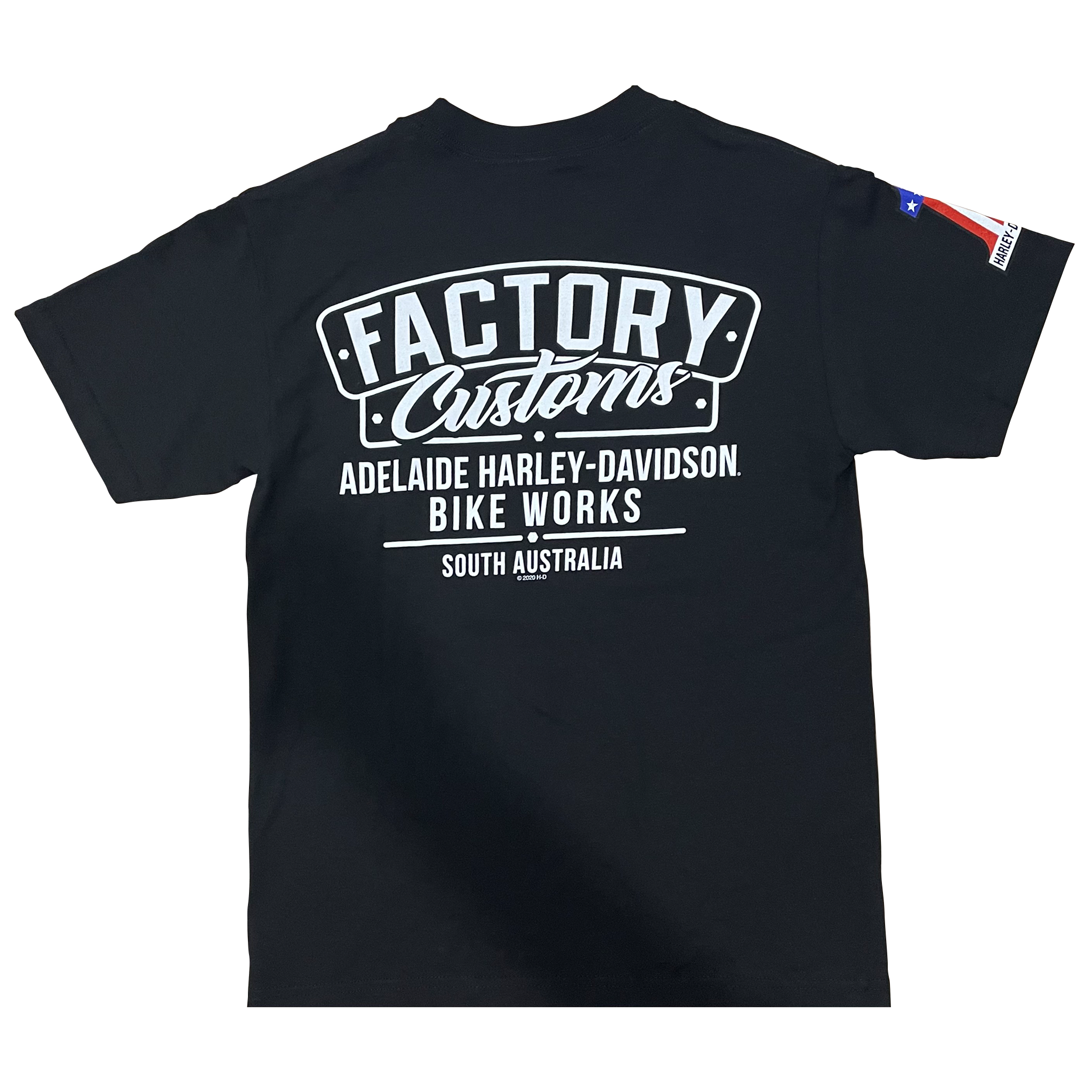 Adelaide Harley-Davidson Factory Custom Tee - Black
