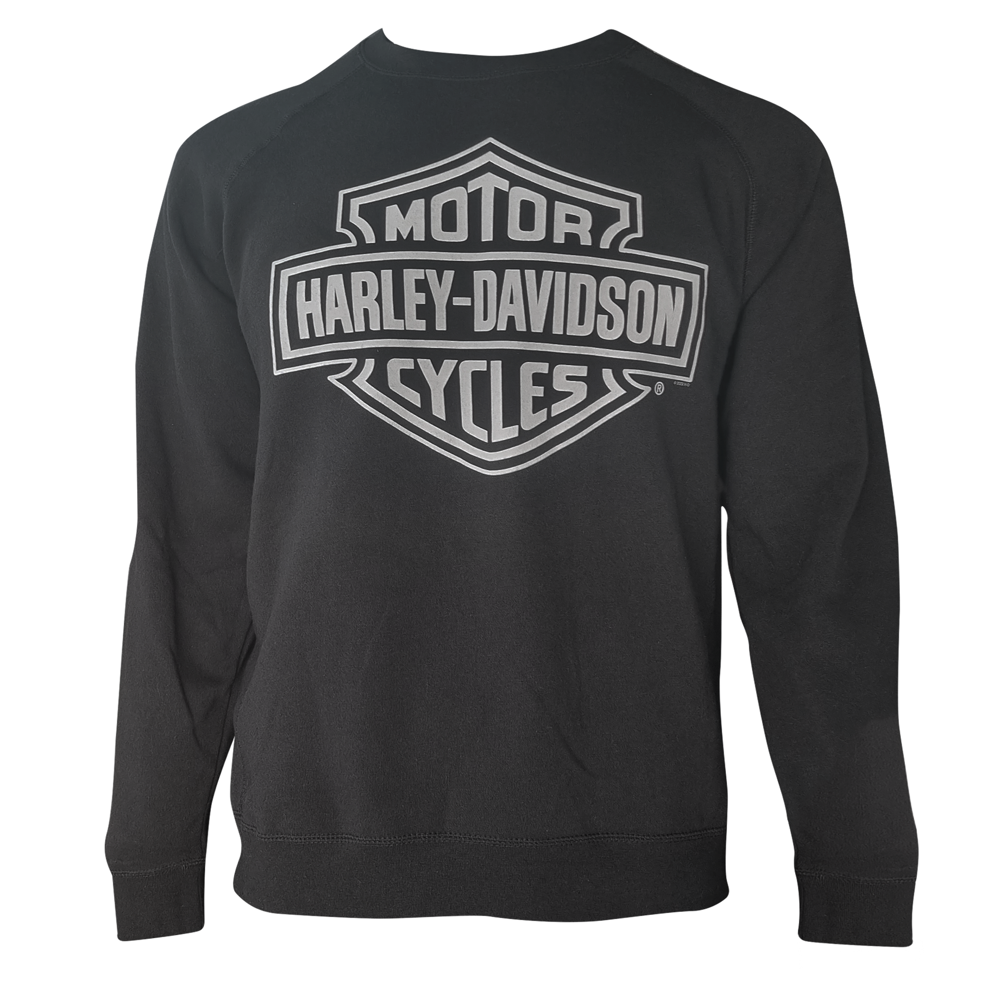 Adelaide Harley-Davidson B&S Crew Neck - Black/White