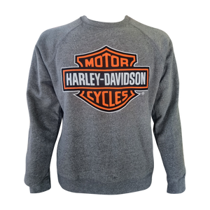 Adelaide Harley-Davidson B&S Crew Neck - Grey