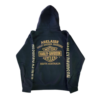Adelaide Harley-Davidson B&S Hoodie - Gold
