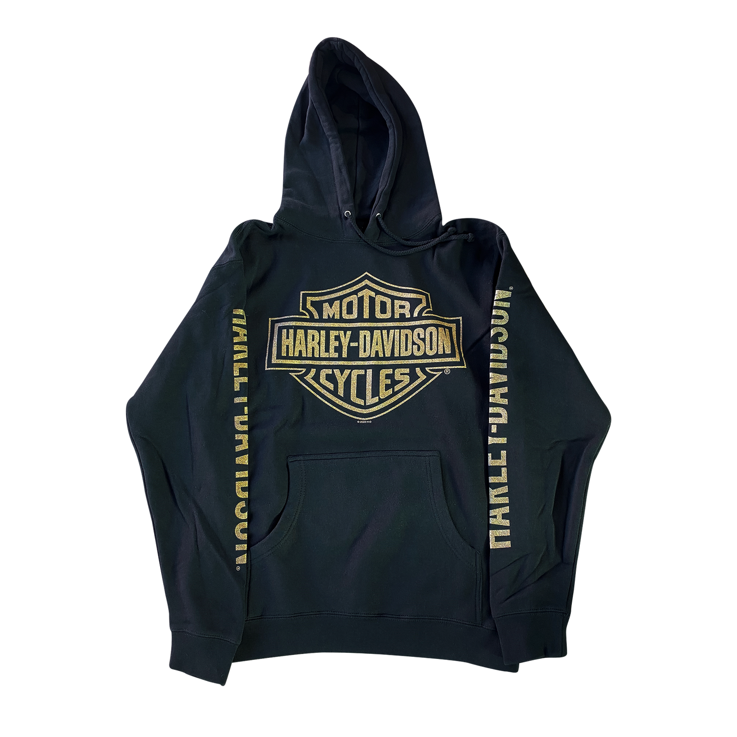 Adelaide Harley-Davidson B&S Hoodie - Gold