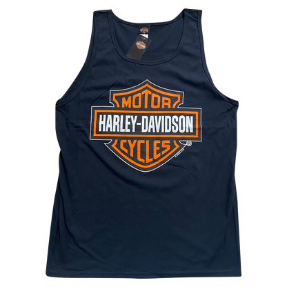Adelaide Harley-Davidson Classic B&S Tank in Black