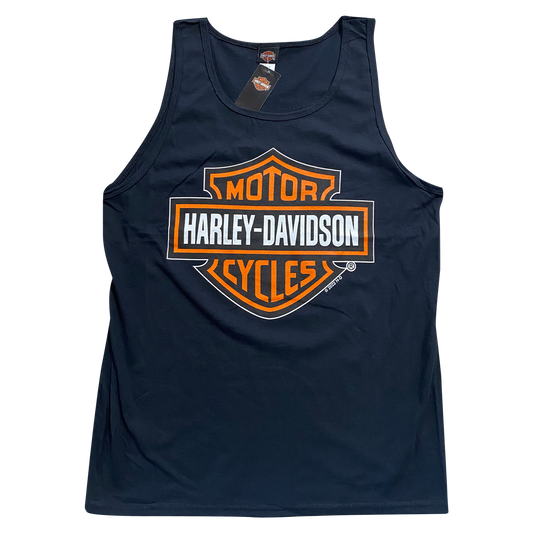 Adelaide Harley-Davidson Classic B&S Tank in Black