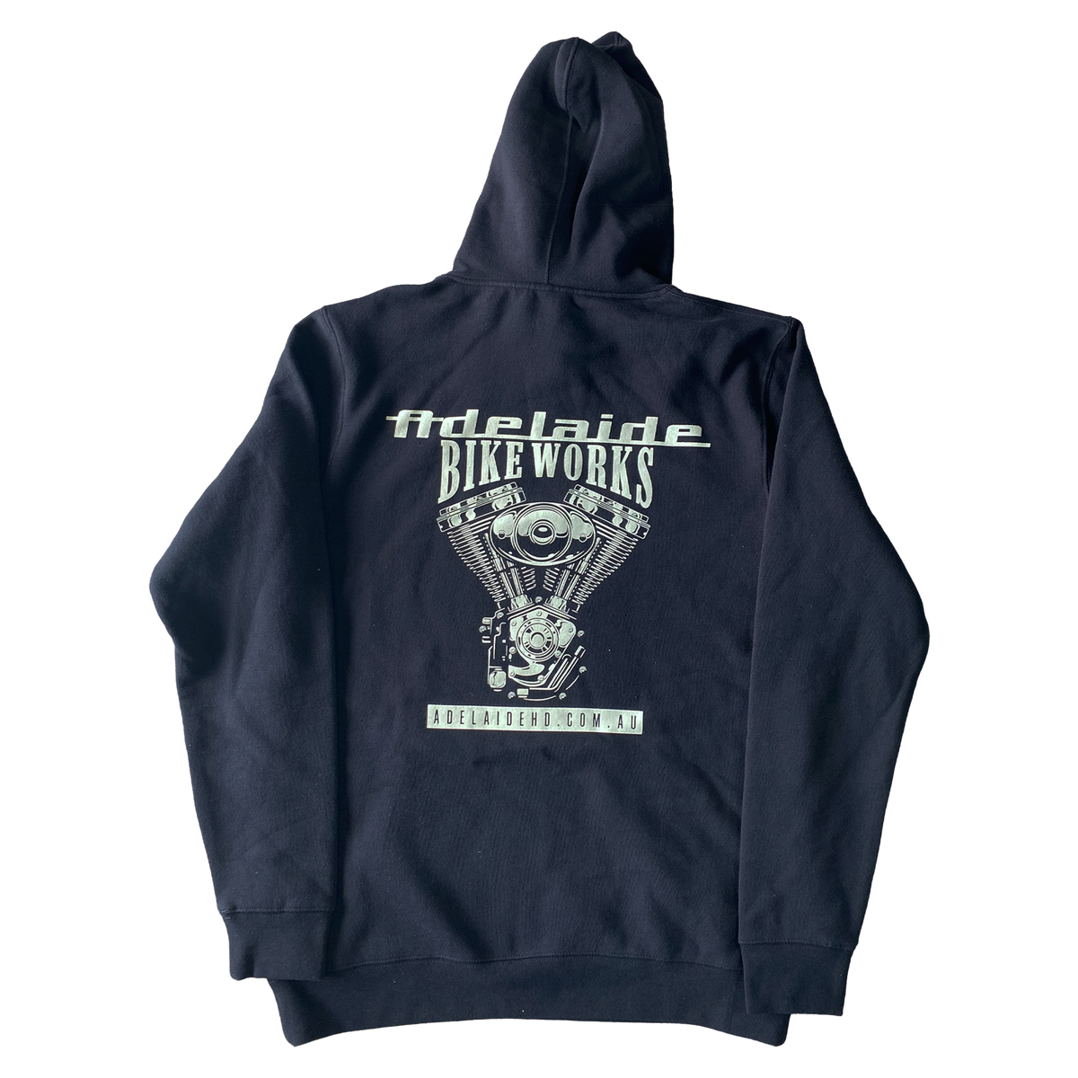 Adelaide Bike Works Engine Hoody – Adelaide HD Bike Works